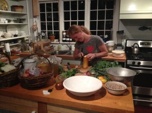 The Rainbow Goddess at work