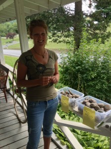 Stephanie and her concretions